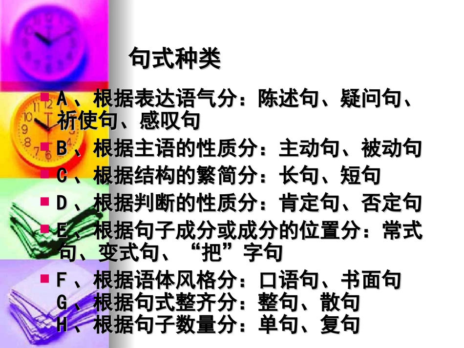 高考语文专题复习课件：09高考复习选用、仿用、变换句式 课件_第2页