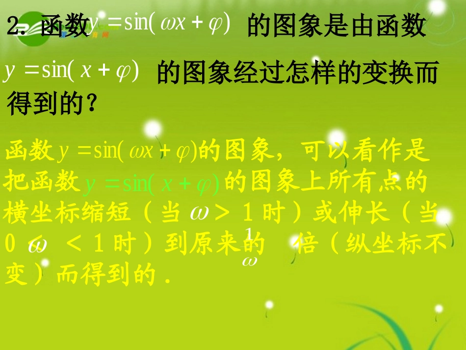 高中数学(函数的图像)课件2 北师大版必修4 课件_第3页