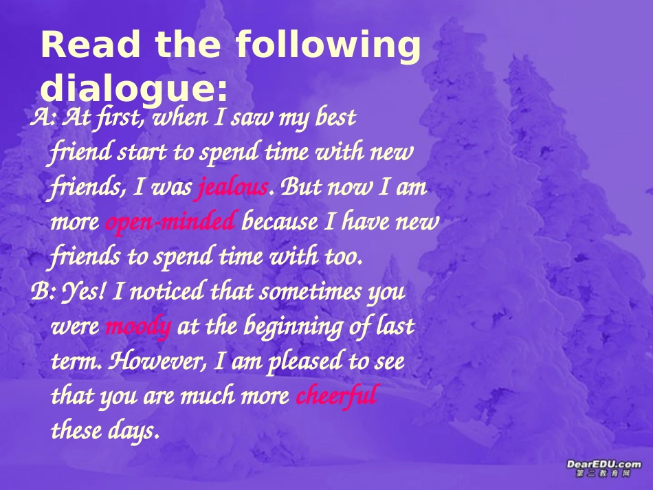 高二英语牛津英语第五模块第一单元word power 课件_第2页