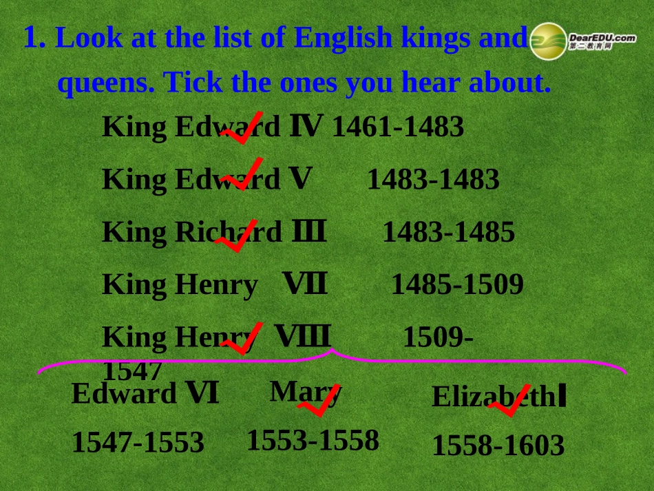 高中英语 Listening,speaking and writing课件_第3页