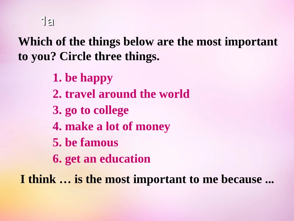 秋八年级英语上册 Unit 10 If you go to the party，you'll have a great time Section B(1a 1d)课件 (新版)人教新目标版 课件_第2页