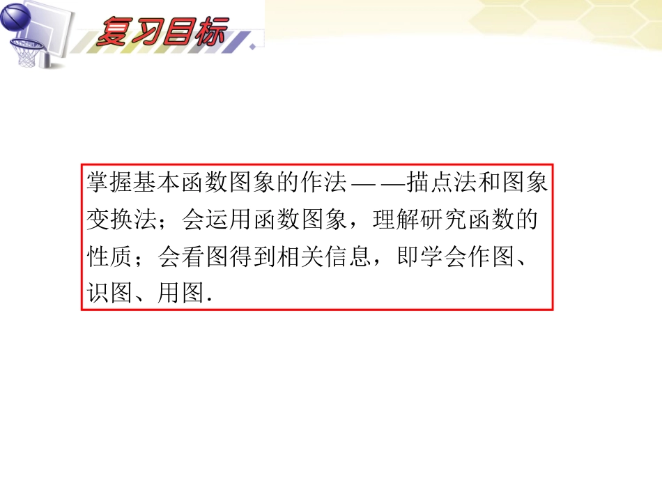 湖南省高三数学总复习一轮 第2单元第13讲 函数的图象精品课件 理 新课标 课件_第3页