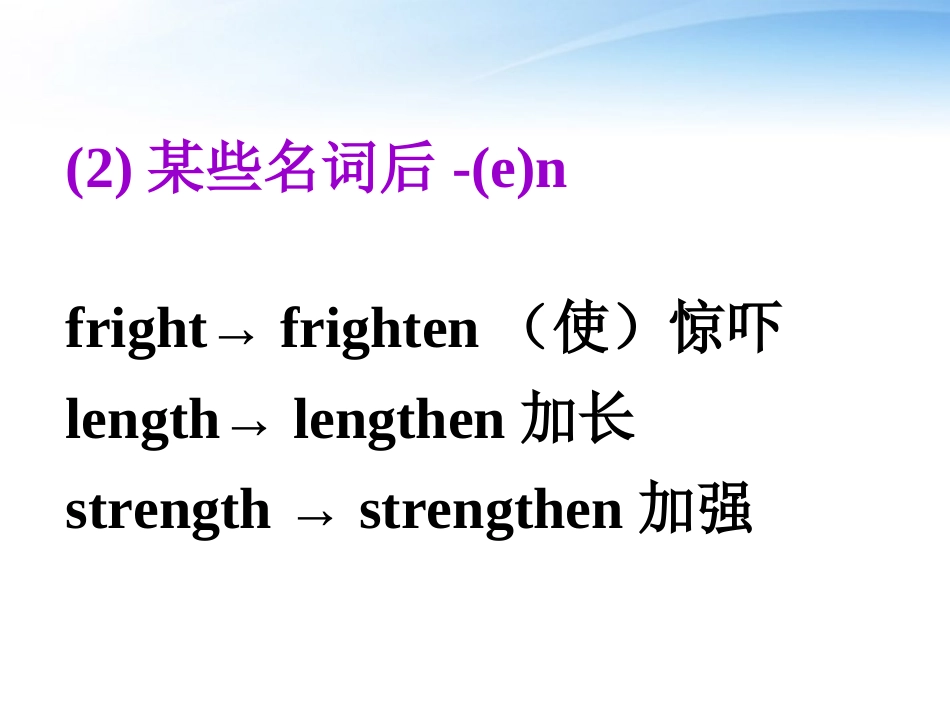 高考英语 22构成动词的后缀课件_第3页