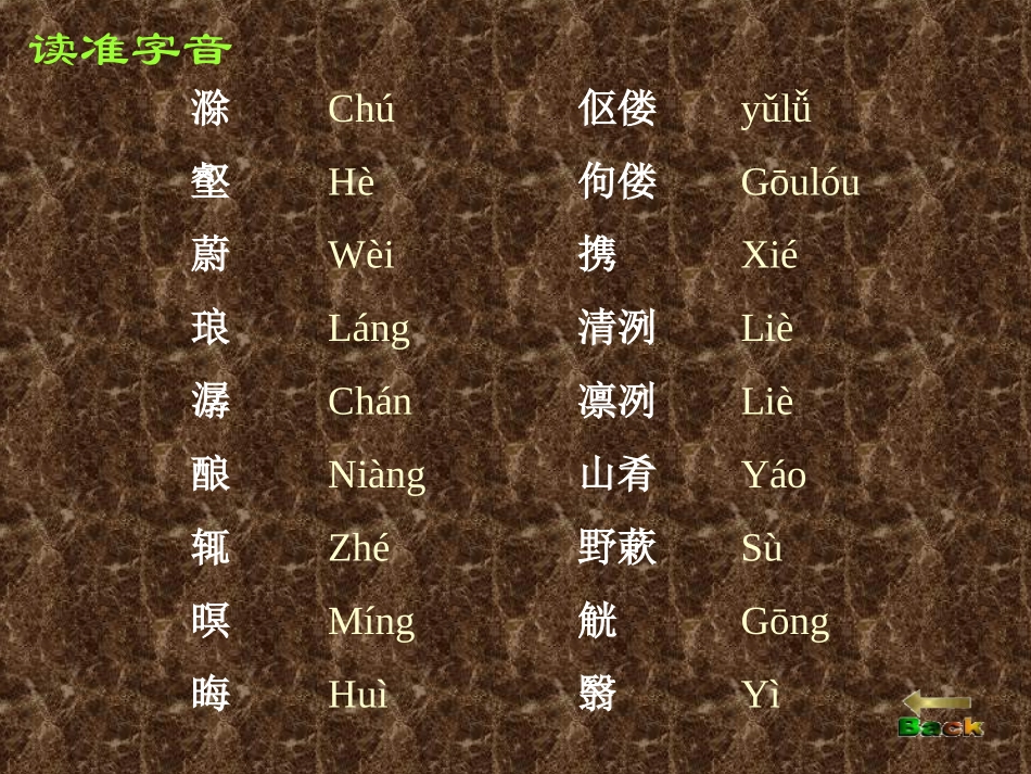 醉翁亭记 八年级语文下册醉翁亭记课件2个+译文人教版 八年级语文下册醉翁亭记课件2个+译文人教版_第3页
