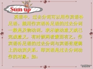 高二英语Unit3 grammar 课件