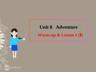 高一英语上学期 Unit8 Warm-up & Lesson 1 I课件 北师大版 课件