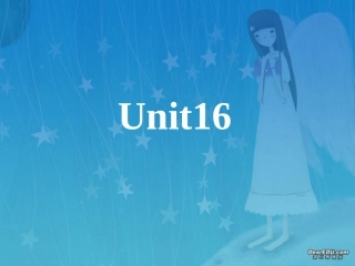 高三英语Unit16语言点讲解课件