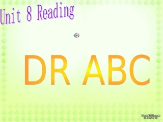 浙江地区高二英语学Unit8 reading课件