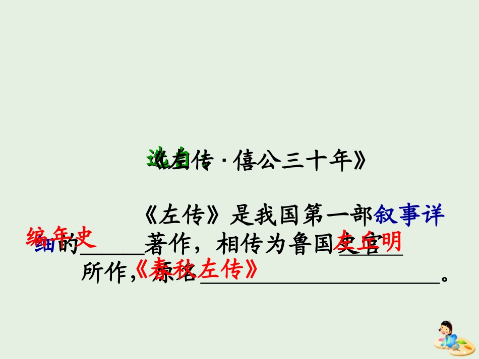 高中语文4烛之武退秦师课件2新人教版必修1 课件_第2页