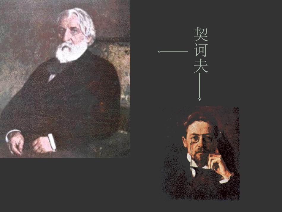 高中语文(装在套子里的人)课件人教版新课标必修1 课件_第3页