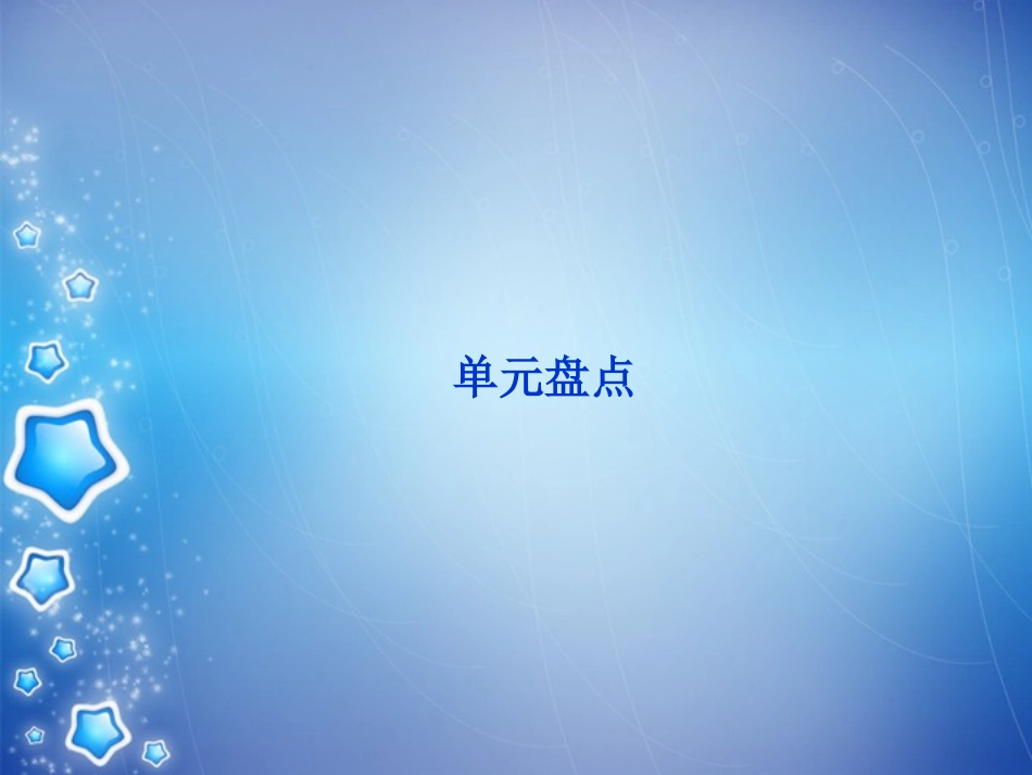 高中英语 Unit3单元盘点精品课件 牛津译林版必修2 课件_第1页