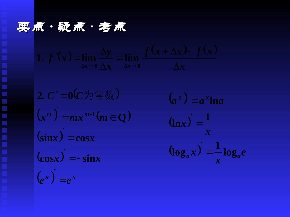 高中数学文科选修导数ppt0 课件_第2页