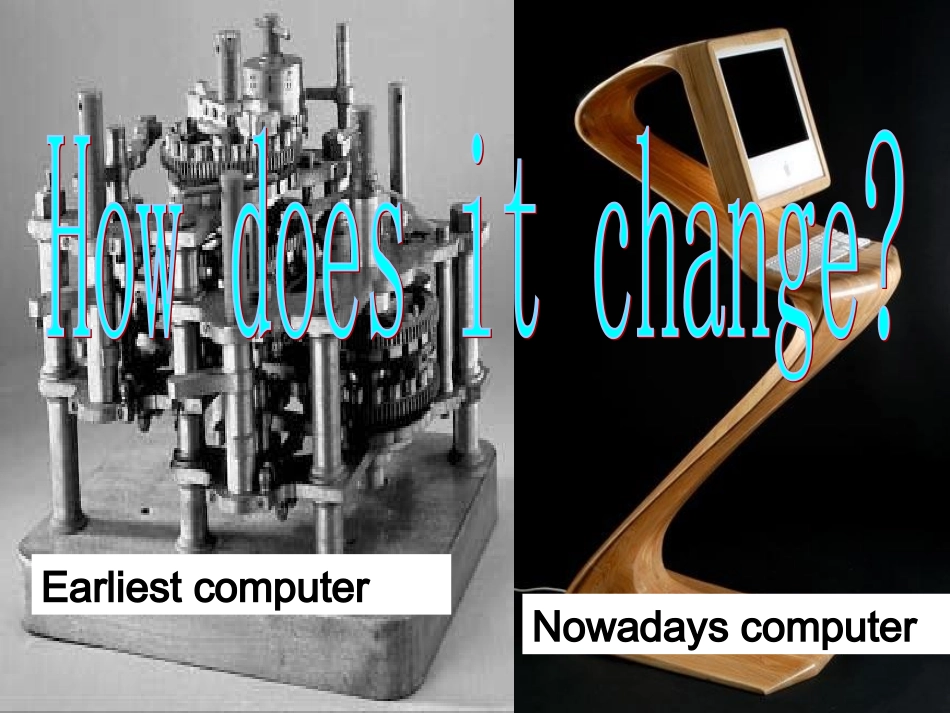 高中英语 Unit 3 Computers课件 新人教版必修2_第3页
