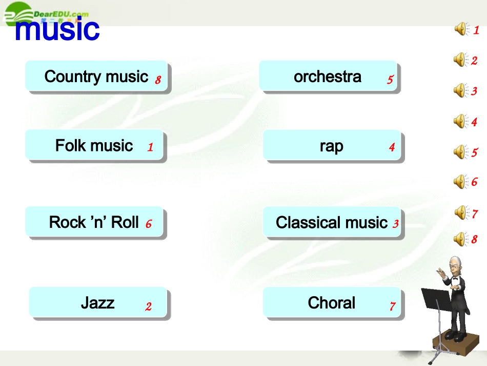 高中英语 Unit5(Music)课件10 新人教版必修2 课件_第2页