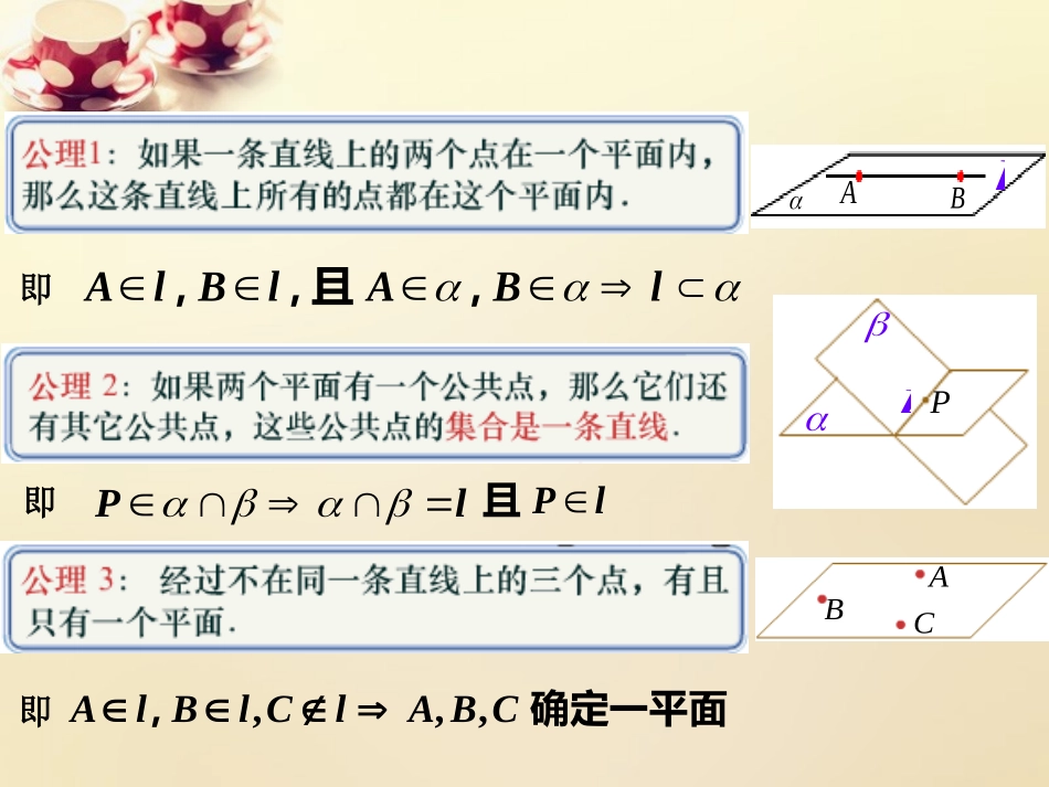 高中数学 212空间中直线与直线的位置关系课件 理 新人教A版必修2 课件_第1页