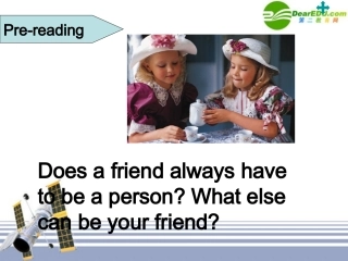 高中英语 unit1 reading Anne's best friend课件 新人教版必修1 课件