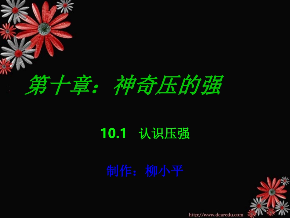 第十章 神奇压的 粤沪版 课件_第1页