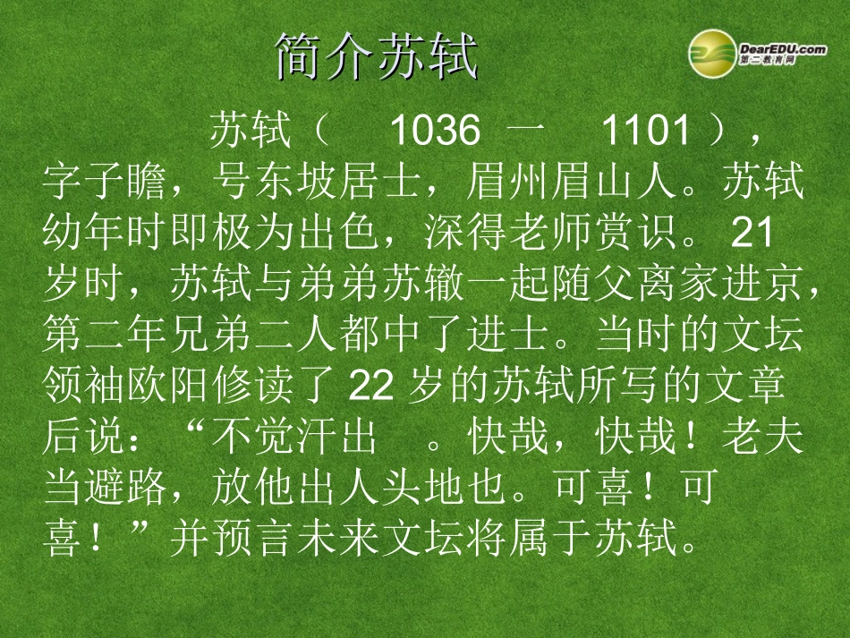 高三语文 临江仙复习课件_第2页