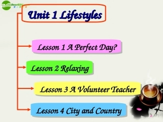 高中英语 Unit1 Lesson1(lifestyles)A perfect day课件7 北师大版必修1 课件