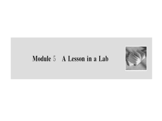 高考英语第一轮复习精品课件：必修一  Module 5  A Lesson in a Lab外研社 课件