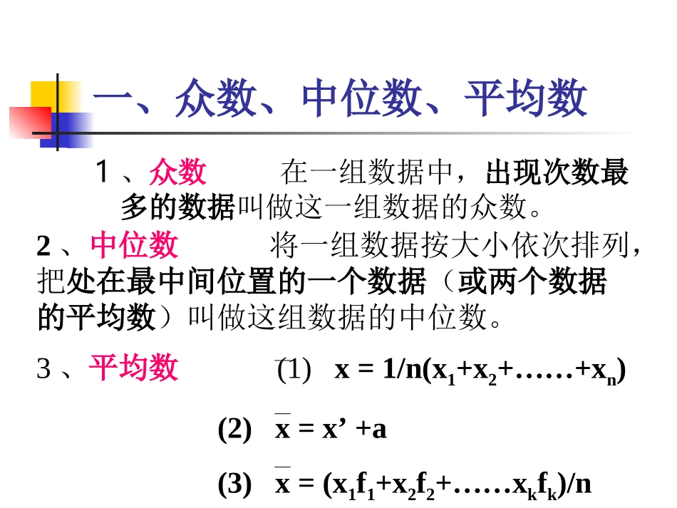 高中数学：222(用样本的数字特征估计总体的数字特征)课件(5)(新人教B版必修3) 课件_第2页