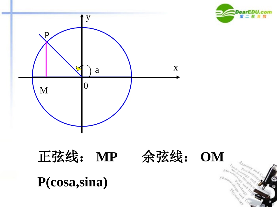 高中数学 10三角函数定义课件 北师大版必修4 课件_第3页