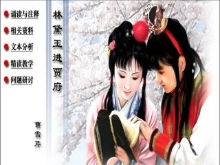 高中语文1林黛玉进贾府课件新人教版必修3 课件