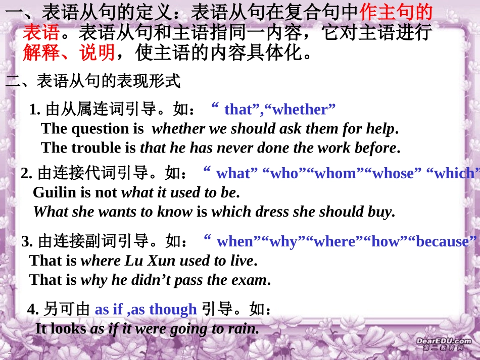 高考英语语法系列名词性从句三 新课标 人教版 试题_第3页