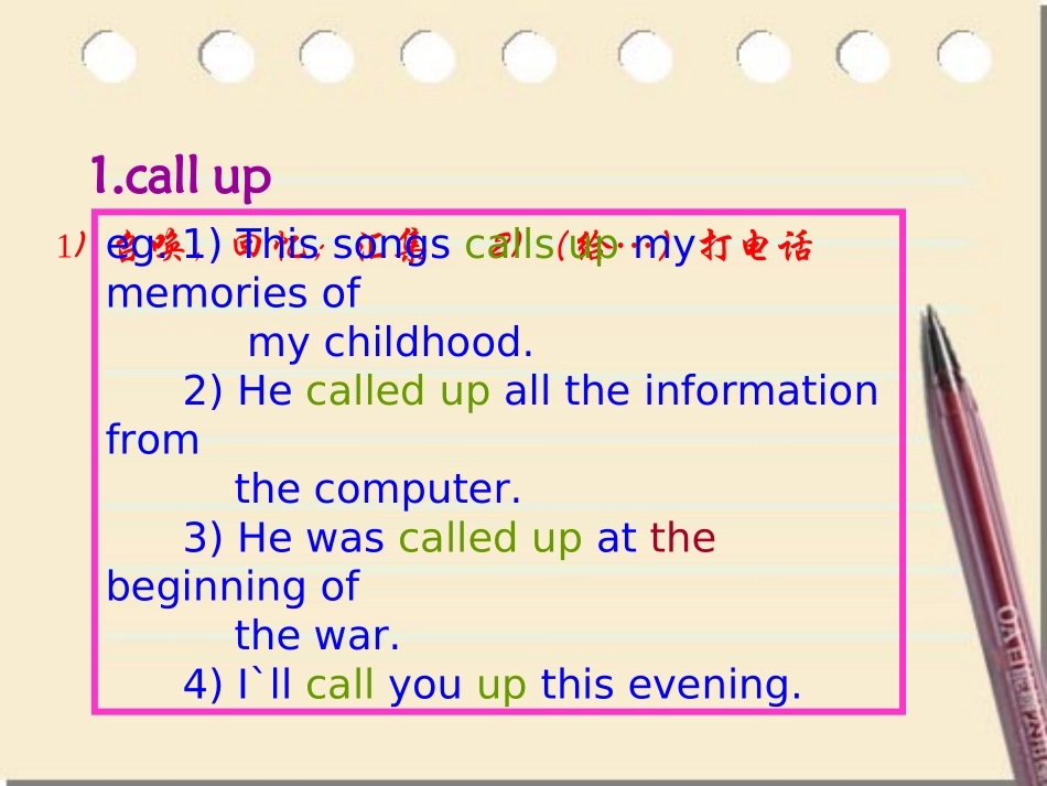 高二英语 Unit4 A Garden of Poems-Language points (ppt) 课件_第2页