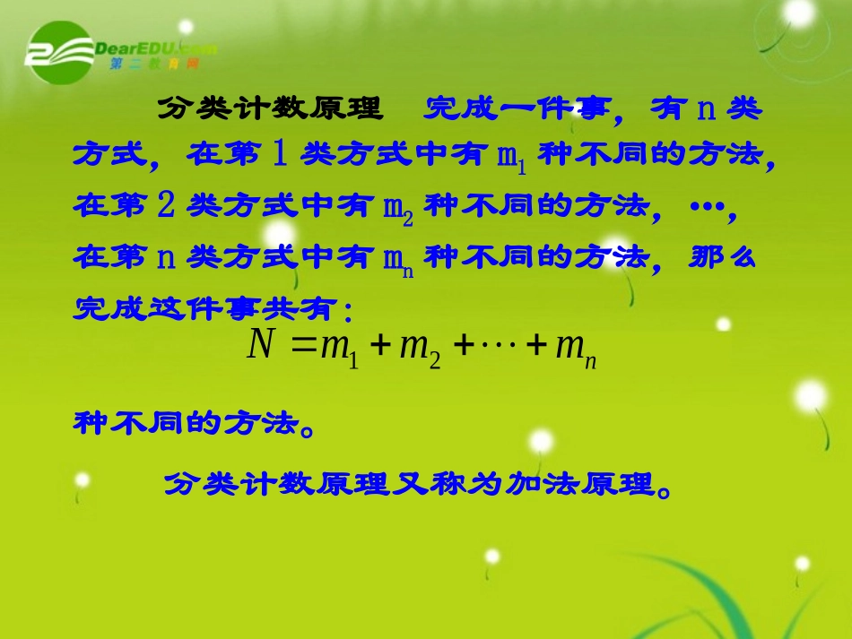 高中数学 11(两个基本原理)课件 苏教版 课件_第3页