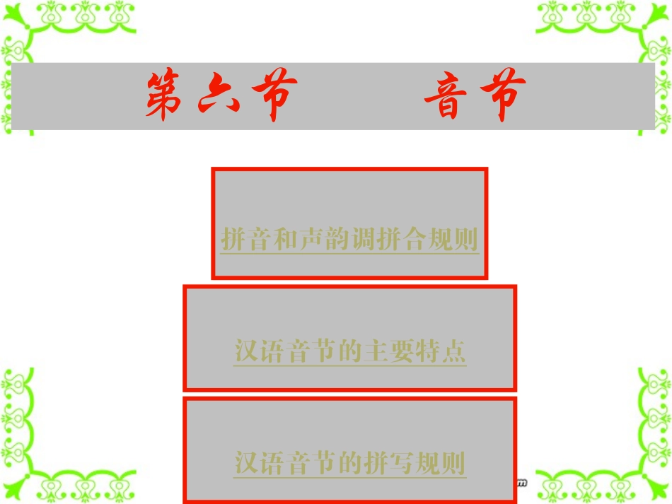 高三语文现代汉语语音 音节 课件_第3页