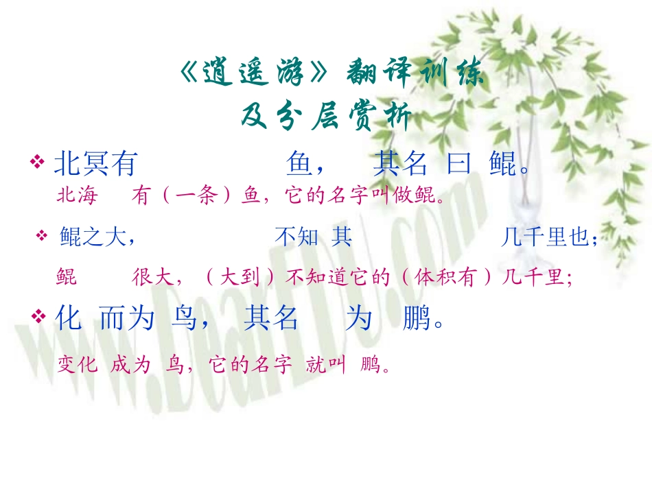 高二语文逍遥游(节选)课件示例三 课件_第3页