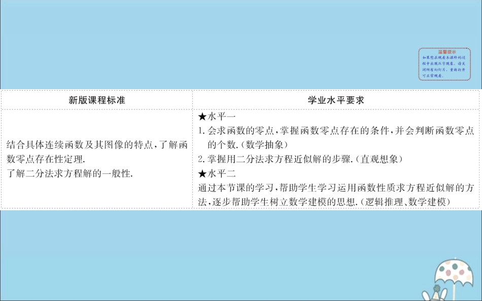 高中数学 第三章 函数 322 零点的存在性及其近似值的求法课件 新人教B版必修1 课件_第2页