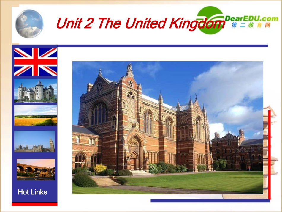高中英语 Book5 Unit 2 The United Kingdom-reading课件 新人教版必修5 课件_第1页