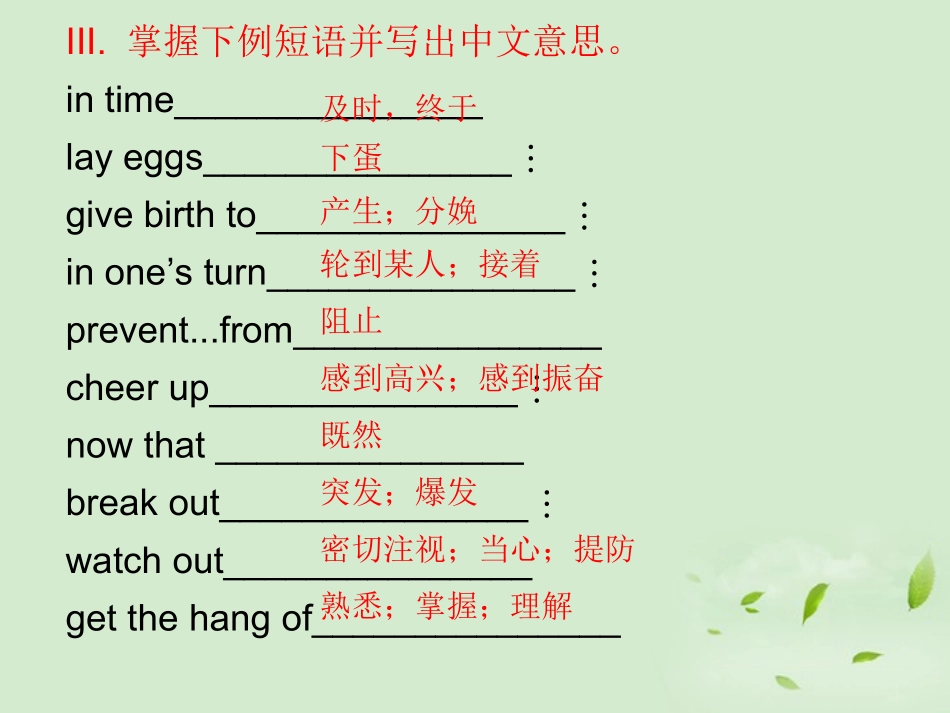 高一英语(Unit4 Astronomy the science of the stars：Words and Expressions)课件_第3页