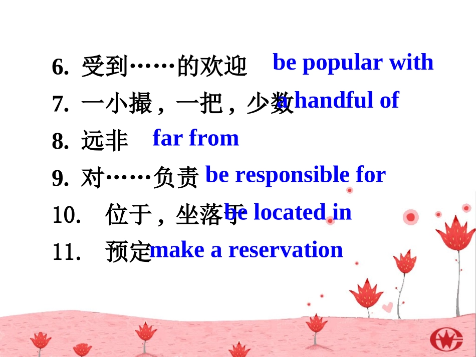 高中英语 Australia-Revision课件 新人教版选修9 课件_第2页