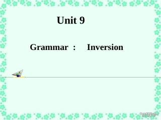 高二英语Unit9 Word study New words Grammar 人教版 课件