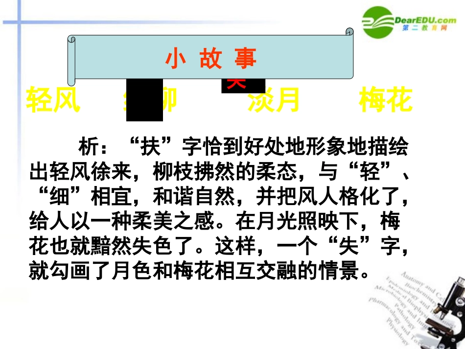高考语文二轮复习 44鉴赏诗歌的语言讲稿专题课件 苏教版 课件_第3页