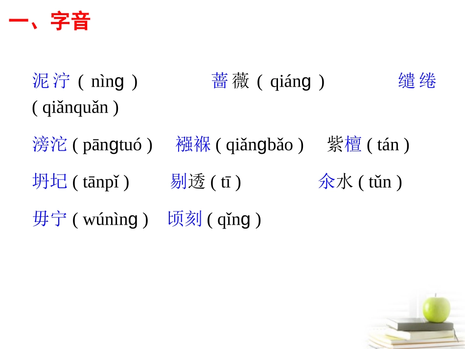 高考语文第一轮总复习必修2 现代文部分课件(浙江专版) 课件_第3页