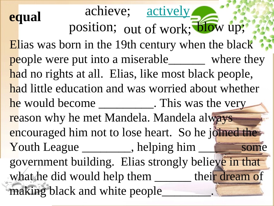 高中英语 B1 U5 READING language points课件 新人教版必修1 课件_第2页