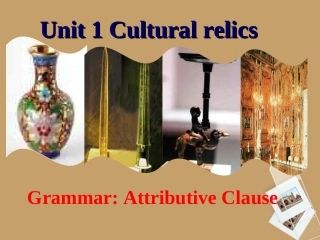 高中英语 Unit1 Grammar课件 新人教版必修2 课件