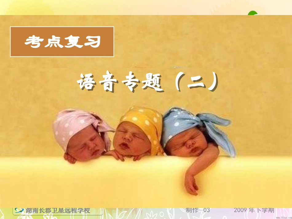 湖南省届高三语文高考一轮复习 (语音考点复习二)课件 新人教版 课件_第2页