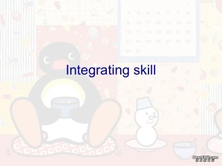 高三英语Unit15 Youth culture Integrating skill 课件
