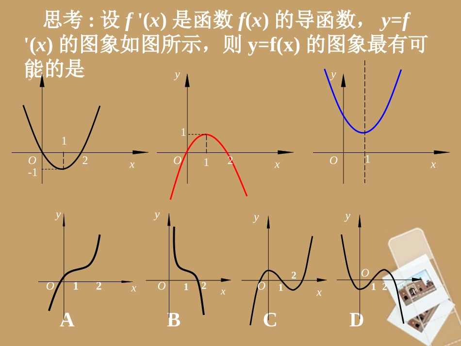高一数学 导数在三次函数中的运用课件  课件_第1页