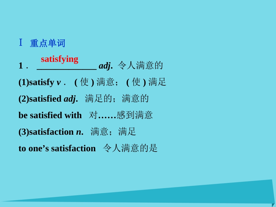 高中英语 Module 2 A Job Worth Doing单元要点回扣课件 外研版必修5 课件_第2页