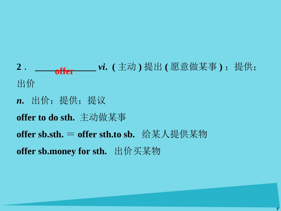 高中英语 Module 2 A Job Worth Doing单元要点回扣课件 外研版必修5 课件_第3页