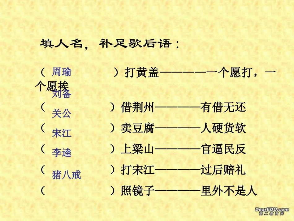 聚焦中考名著导读课件_第2页