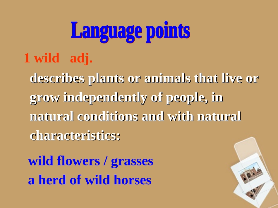 高中英语 Unit4 Language points课件 新人教版必修2 课件_第2页