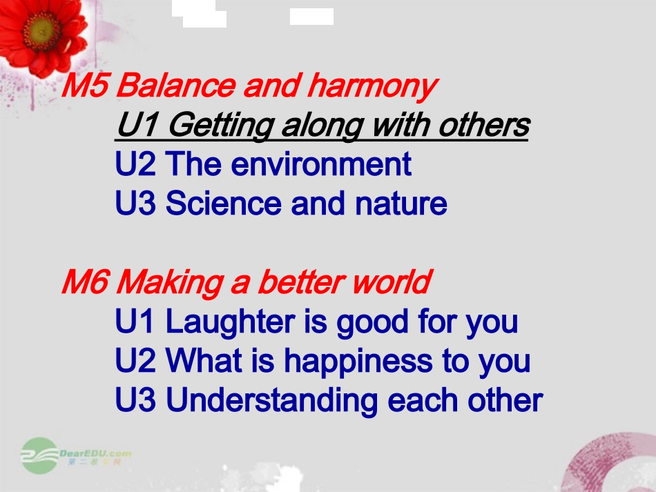 高中英语 Unit1 Getting along with others Welcome课件 牛津译林版必修5 课件_第3页