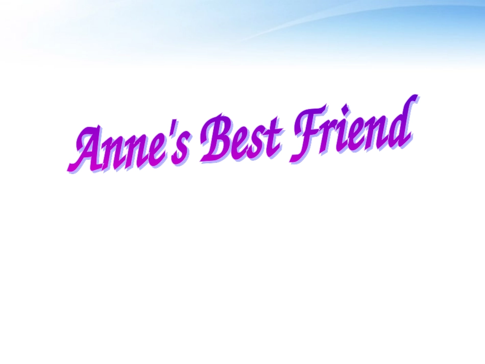 高中英语 Friendship课件 新人教版必修1(1) 课件_第2页